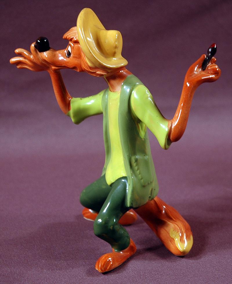 3 Disneyland SONG OF THE SOUTH Ceramic Figurines BRER RABBIT, BRER FOX