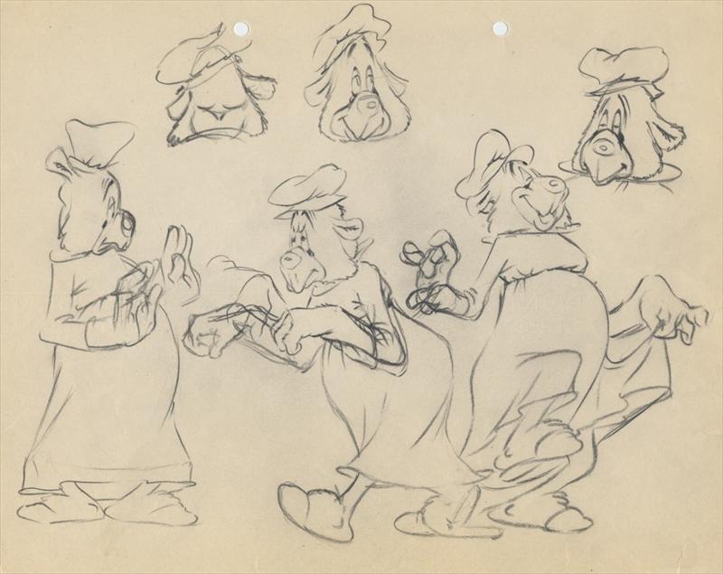Auctionhowardlowery Warner Bros BUGS BUNNY AND THE THREE BEARS Auctionhowardlowery Warner Bros BUGS BUNNY AND THE THREE BEARS