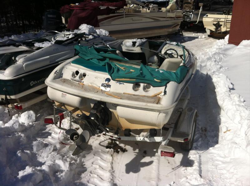 barga ca 1998 larson 176 flyer boat larson flyer 176